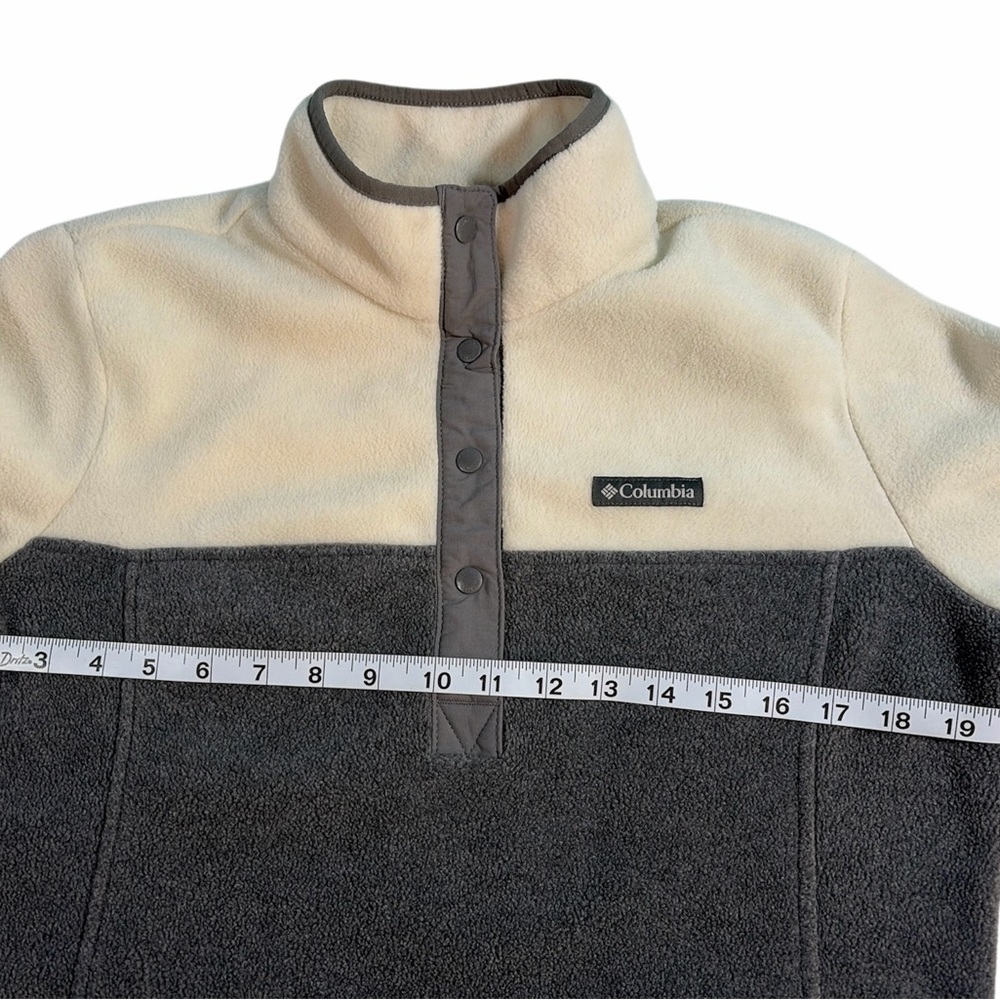 Columbia Women’s Benton Springs Button-Up Pullover Fleece size M - Picture 7 of 8